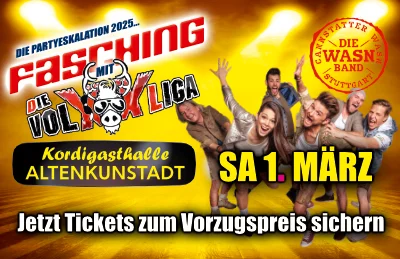 faschings 2025 ticketverkauf